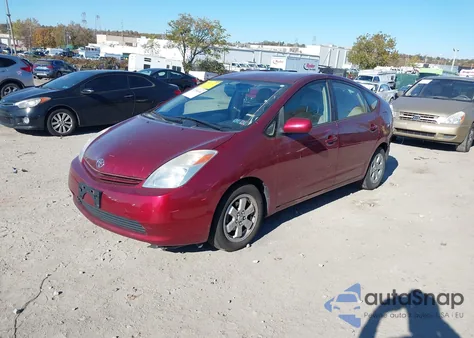 2004 Toyota Prius from USA, damaged, VIN JTDKB20U940027950